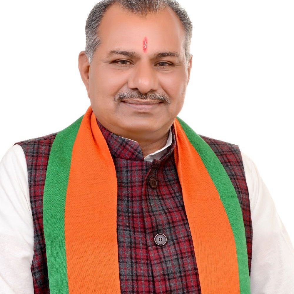 Portrait of Bidhayak Mr. Tejpal Tanwar